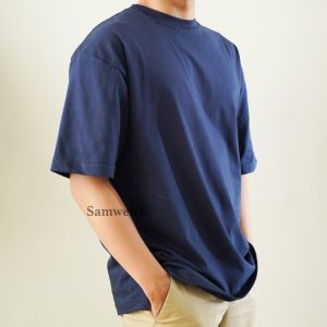Oversized T-Shirt Navy Blue