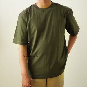 Oversized T-Shirt Hijau Army